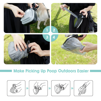 Foldable Touchless Pet Pooper Scooper